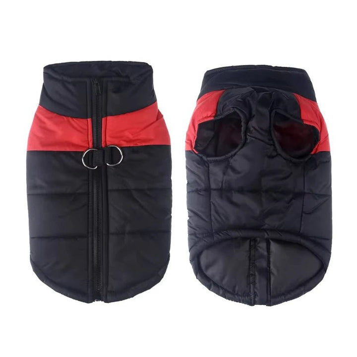 Waterproof Winter Dog Jacket with D-Ring for Small to Large Dogs