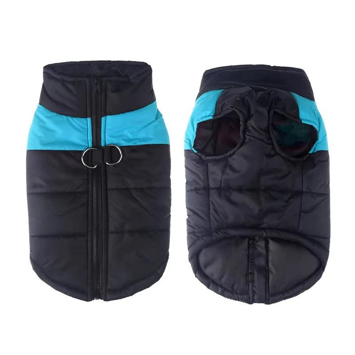 Waterproof Winter Dog Jacket with D-Ring for Small to Large Dogs