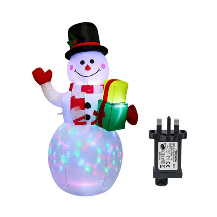 Glowing LED Inflatable Christmas Tree &amp; Elf – Festive Outdoor Ornament for Magical Parties &amp; New Year Cheer