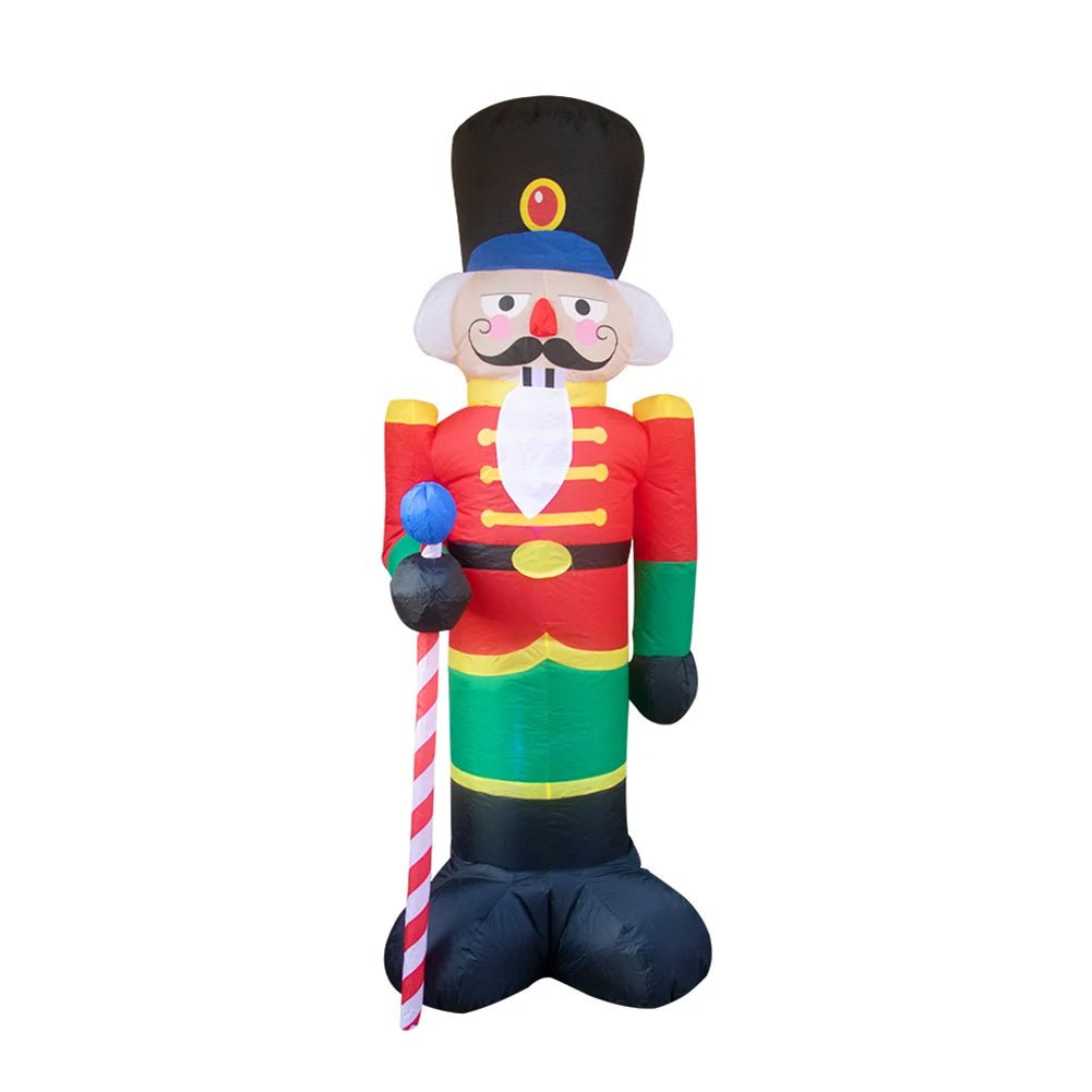 Glowing LED Inflatable Christmas Tree &amp; Elf – Festive Outdoor Ornament for Magical Parties &amp; New Year Cheer