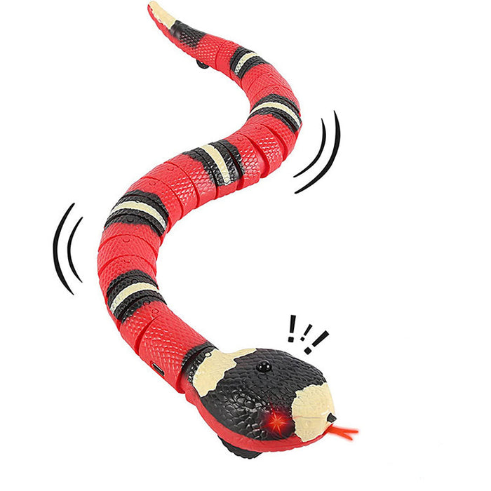 Hendrano™ Interactive Robotic Snake Cat Toy with Obstacle Sensors