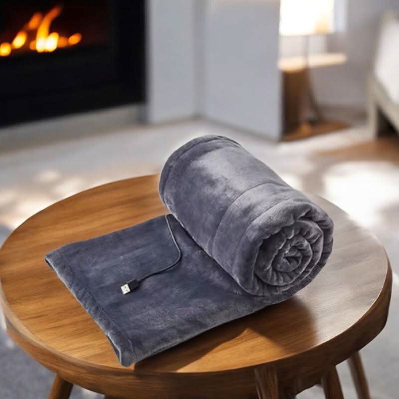 Hendrano™ Wearable USB Heated Flannel Blanket with 3 Settings