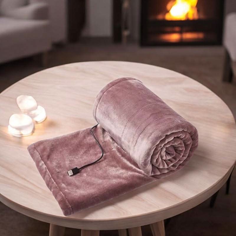 Hendrano™ Wearable USB Heated Flannel Blanket with 3 Settings