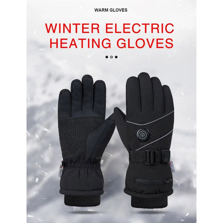 USB Rechargeable Heated Mittens with 3 Heat Levels
