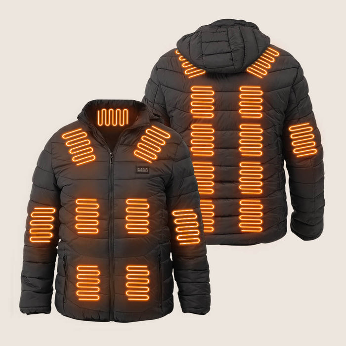 Hendrano™ Heated Puffer Jacket with 3 Heat Settings for Cold Days