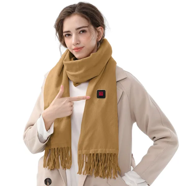 Hendrano™ Heated Fleece Scarf with USB Power and 3 Heat Levels