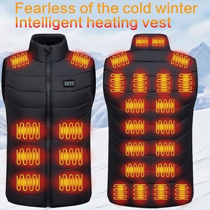 Hendrano™ Quilted USB Heated Vest with Multiple Heating Zones