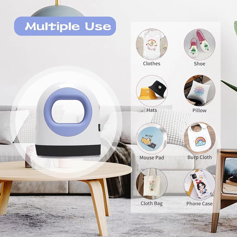 Hendrano™ Mini Heat Press for T-Shirts, Bags and Craft Projects