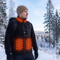 Hendrano™ USB Heated Fleece Jacket with 4-Zone Heating and Dual Controls