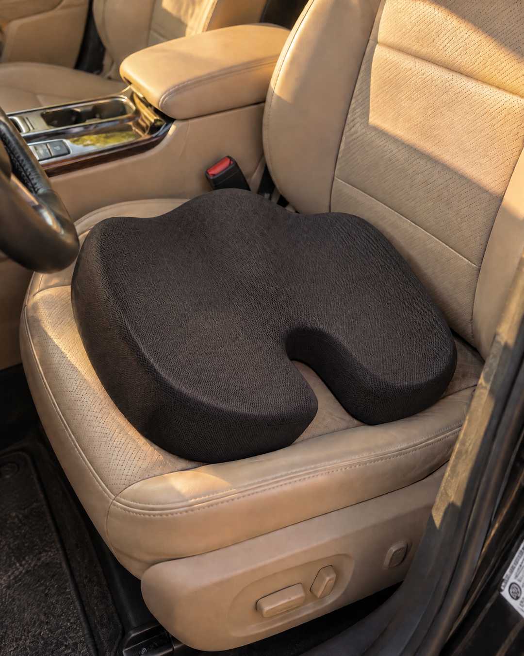 U-Shaped Memory Foam Seat Cushion for Office and Car