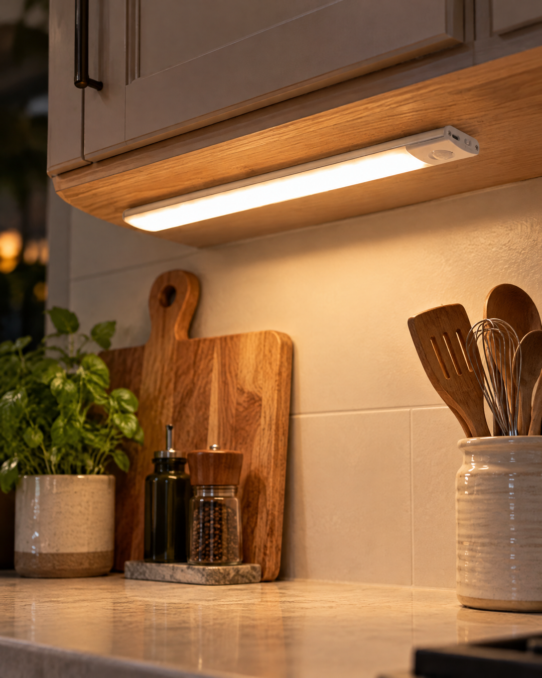 Rechargeable Motion Sensor Closet Light – Magnetic Stick-On LED