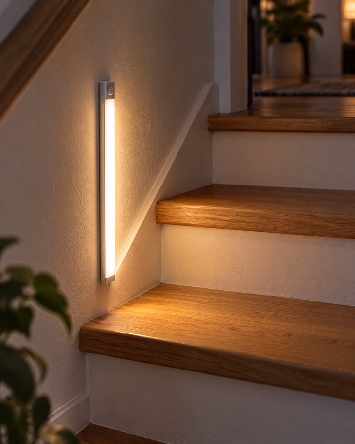 Rechargeable Motion Sensor Closet Light – Magnetic Stick-On LED