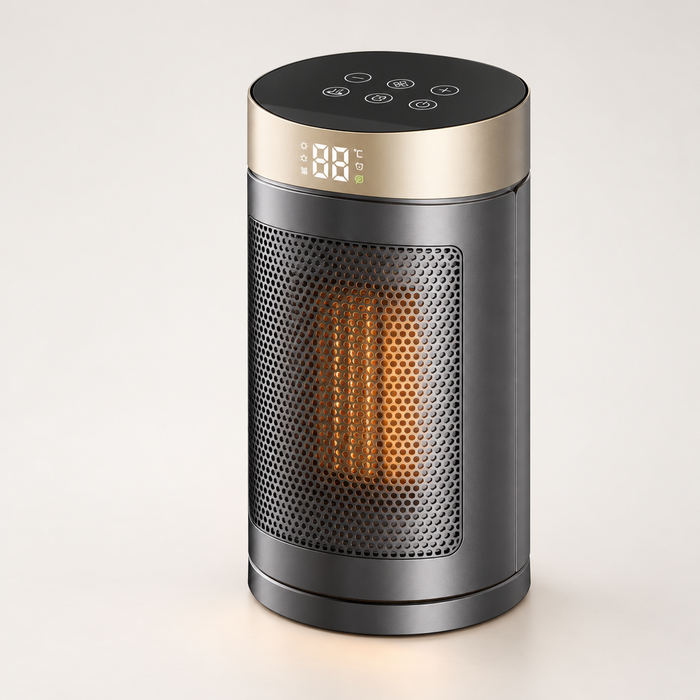 Hendrano Oscillating Ceramic Tower Heater with Remote and Touchscreen