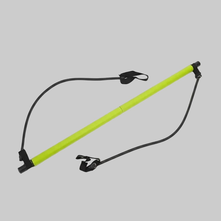 Portable Pilates Bar Kit with Resistance Bands and Foot Loops