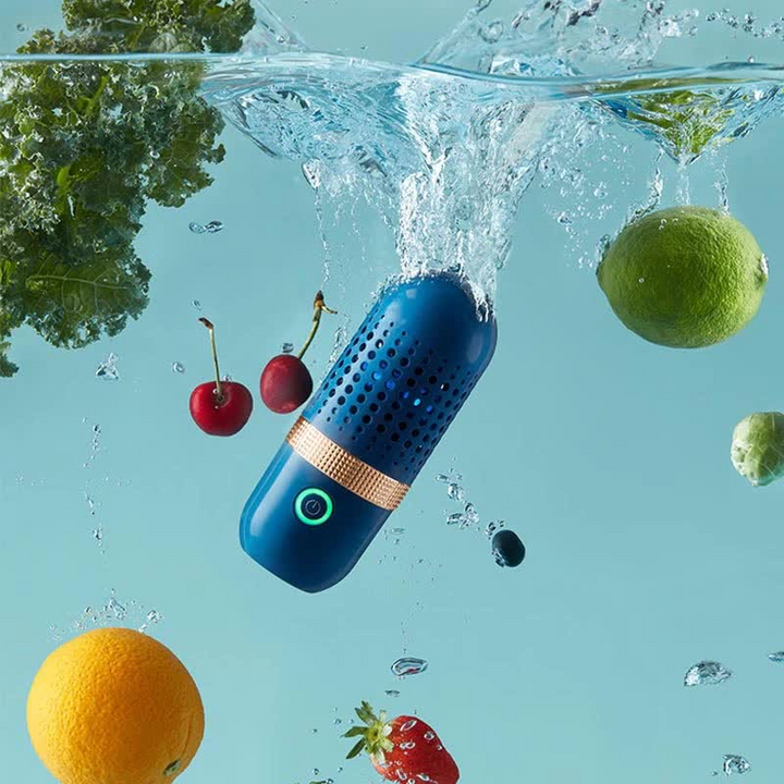 Cordless Fruit and Vegetable Washer with Electrolysis