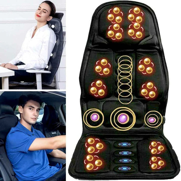 Hendrano™ Vibration Massage Seat Cushion with Heated Neck Pillow
