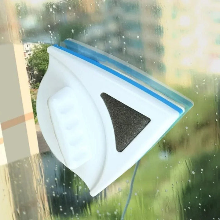 Dual-Sided Magnetic Window Cleaner for Hard-to-Reach Windows