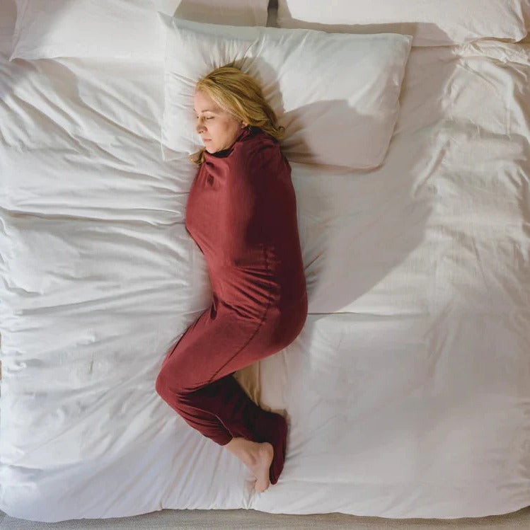 Wearable Adult Swaddle Blanket with Gentle Hug-Like Pressure