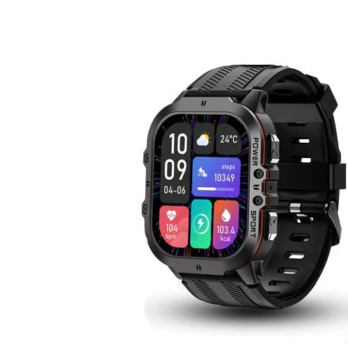 Hendrano™ Waterproof Swim Smartwatch with Built-In Fitness Tracker