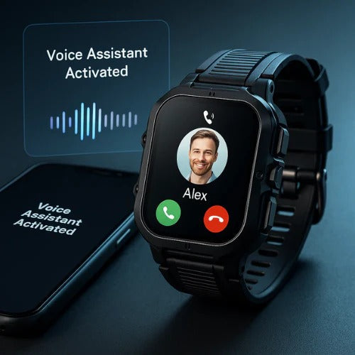 Hendrano™ Waterproof Swim Smartwatch with Built-In Fitness Tracker