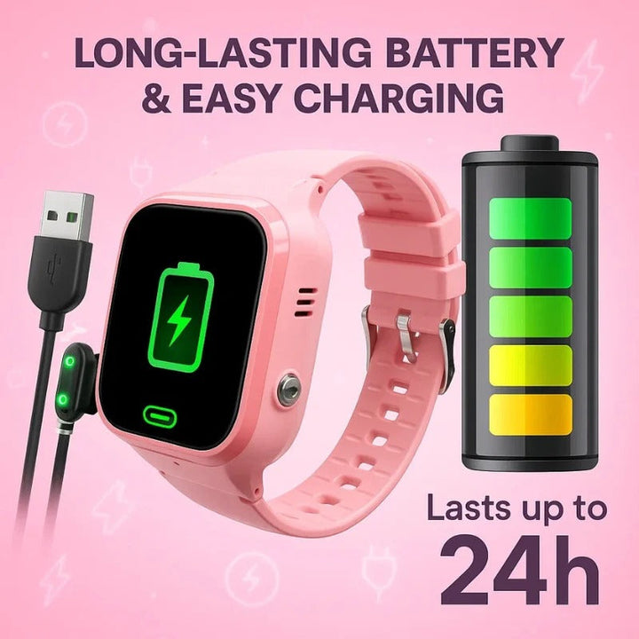 Hendrano™ Kids GPS Smart Watch with SOS Button and Two-Way Calling