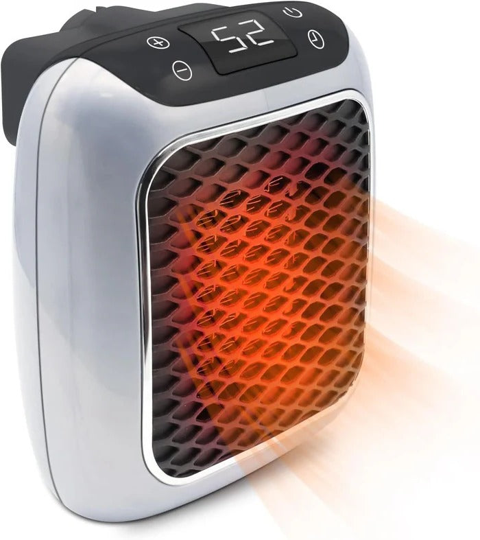 Hendrano™ 800W Plug-In Ceramic Space Heater with LED Thermostat