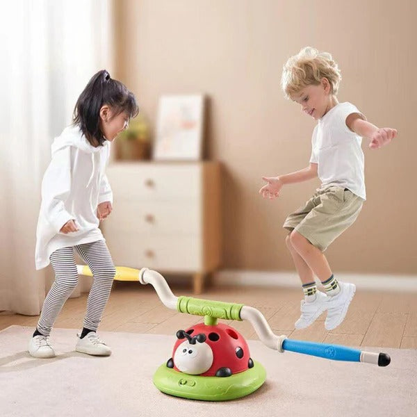 Hendrano™ 3-in-1 Active Play Set with Jump Pad, Ring Toss and Rocket