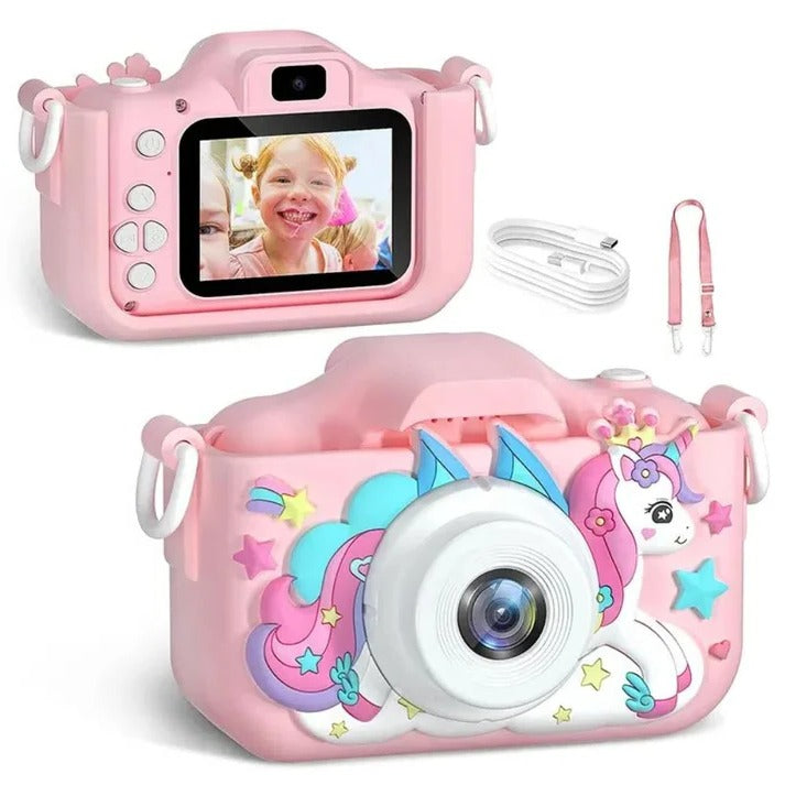 Hendrano™ Kids Digital Camera with 1080P Video, Dual Lens and 8x Zoom