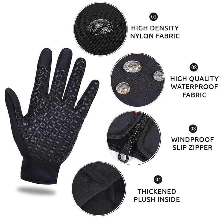 Unisex USB Heated Gloves with Non-Slip Grip – Hendrano™