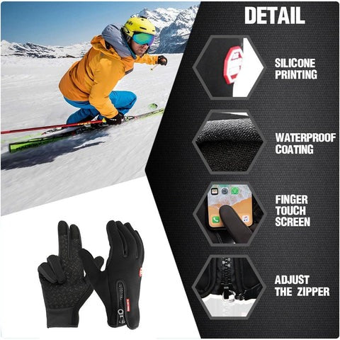 Unisex USB Heated Gloves with Non-Slip Grip – Hendrano™