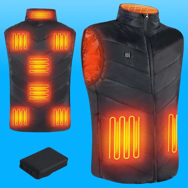 Hendrano™ Lightweight Heated Puffer Vest with 10,000mAh Battery Pack