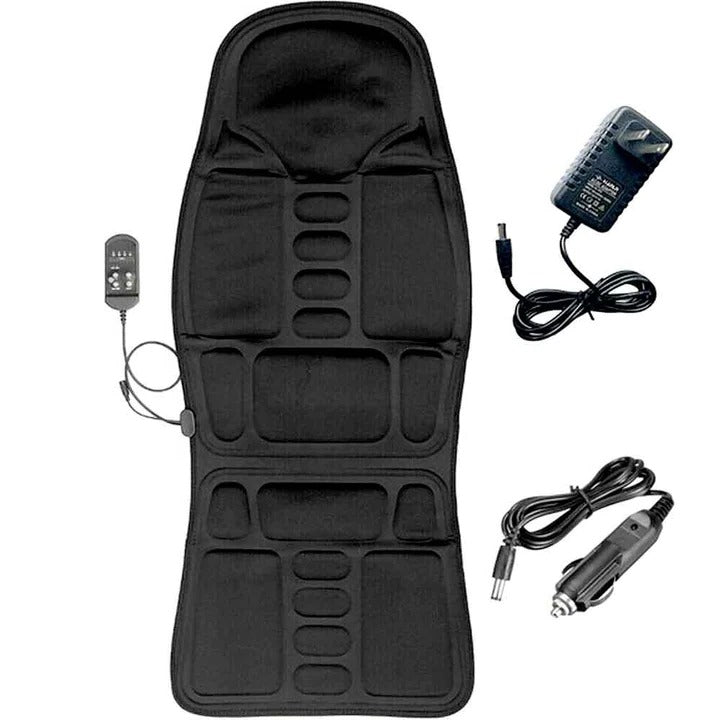 Hendrano™ Shiatsu Full Back Massage Cushion with Heat &amp; Neck Support