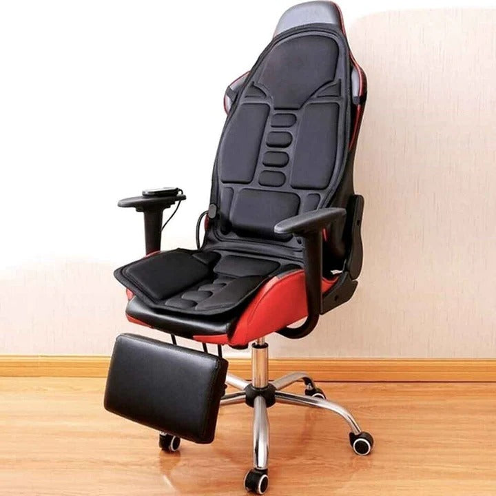 Hendrano™ Shiatsu Full Back Massage Cushion with Heat &amp; Neck Support
