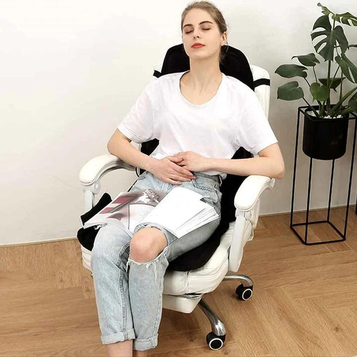 Hendrano™ Shiatsu Full Back Massage Cushion with Heat &amp; Neck Support