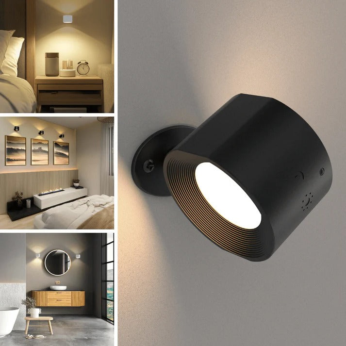 Hendrano™ Rechargeable LED Wall Light with 360° Magnetic Mount