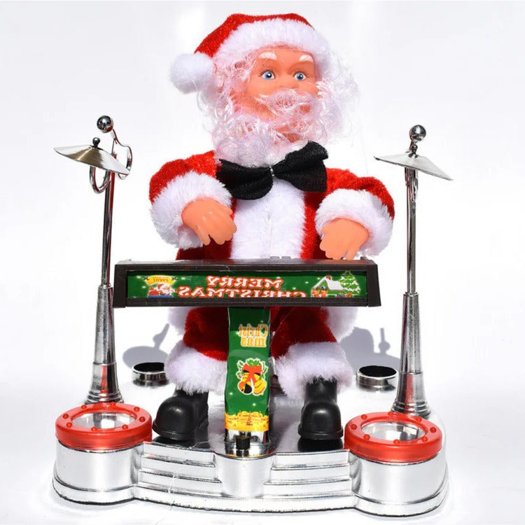 Hendrano™ Climbing Santa Christmas Decoration With Lights and Music