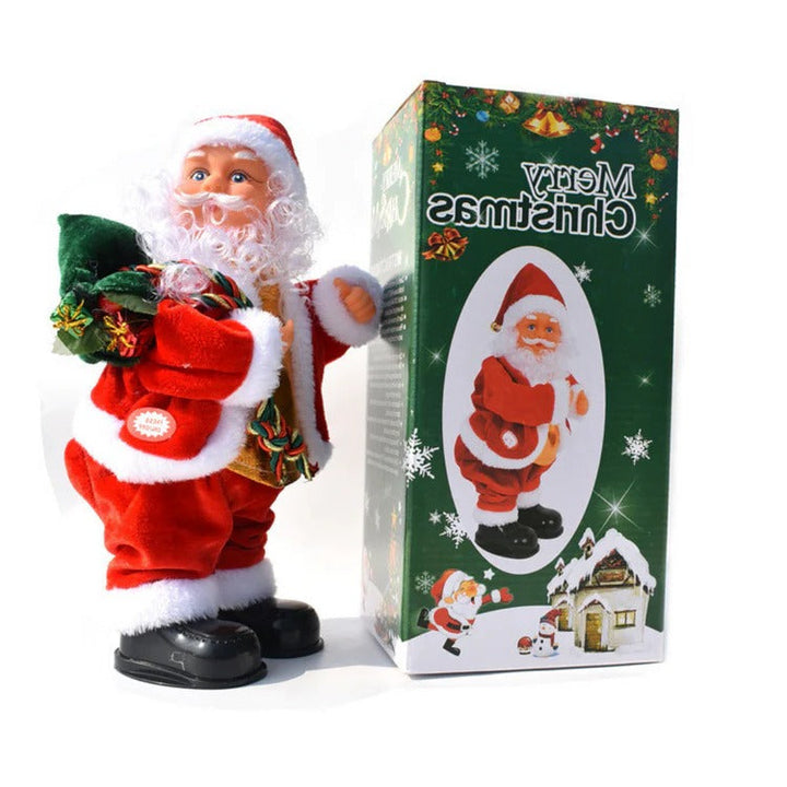 Hendrano™ Climbing Santa Christmas Decoration With Lights and Music