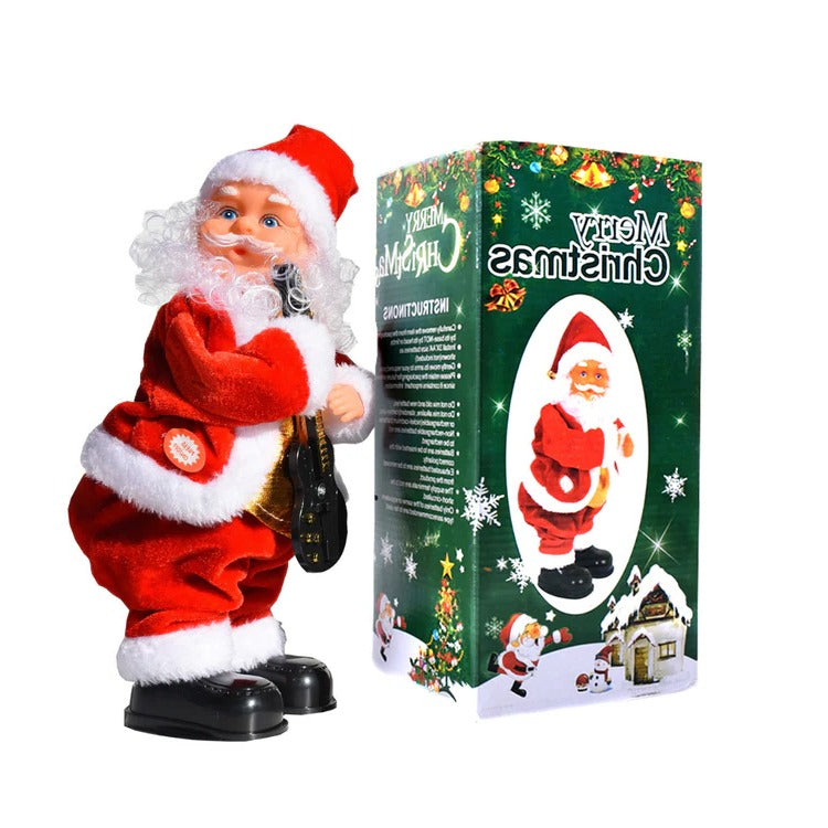 Hendrano™ Climbing Santa Christmas Decoration With Lights and Music