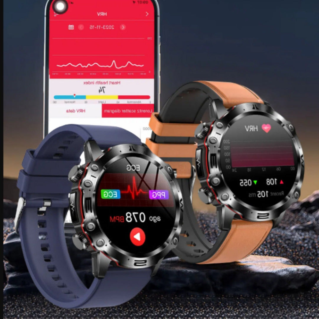 Hendrano™ Bluetooth Smartwatch with Call Function, Fitness Tracking and Alerts