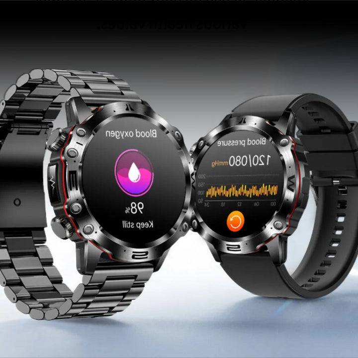 Hendrano™ Bluetooth Smartwatch with Call Function, Fitness Tracking and Alerts