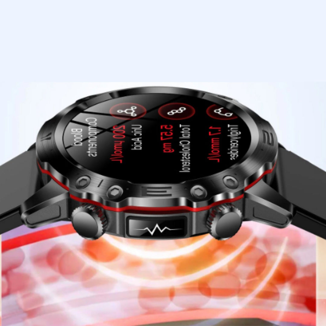 Hendrano™ Bluetooth Smartwatch with Call Function, Fitness Tracking and Alerts