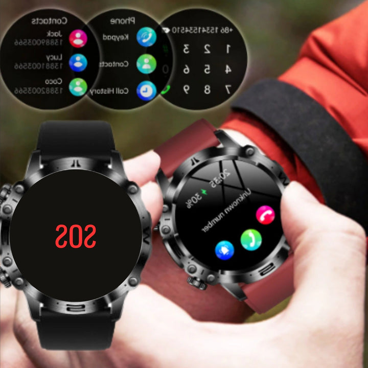 Hendrano™ Bluetooth Smartwatch with Call Function, Fitness Tracking and Alerts