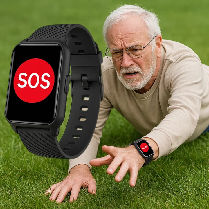Hendrano™ Fall Detection Smartwatch for Seniors with GPS and SOS Calling