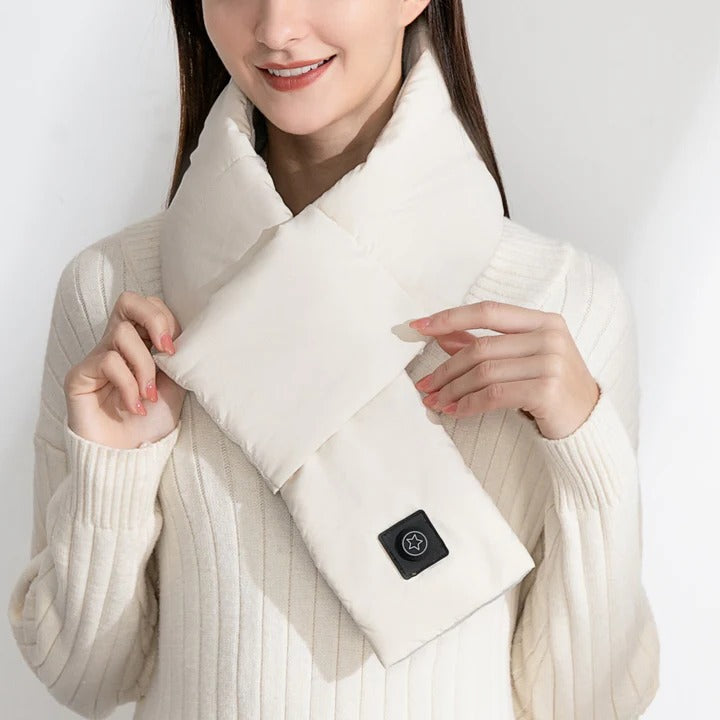 Hendrano™ Heated Neck Scarf with 3 Heat Settings and USB Power