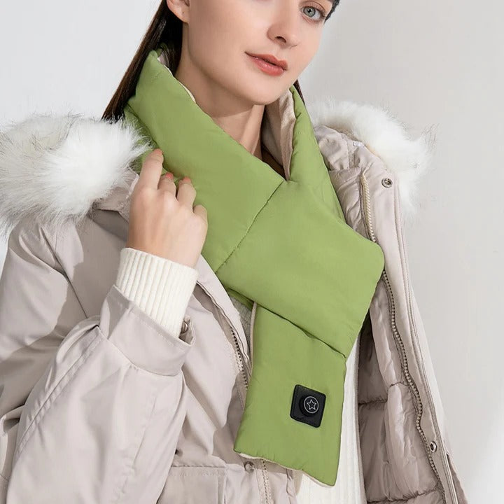 Hendrano™ Heated Neck Scarf with 3 Heat Settings and USB Power