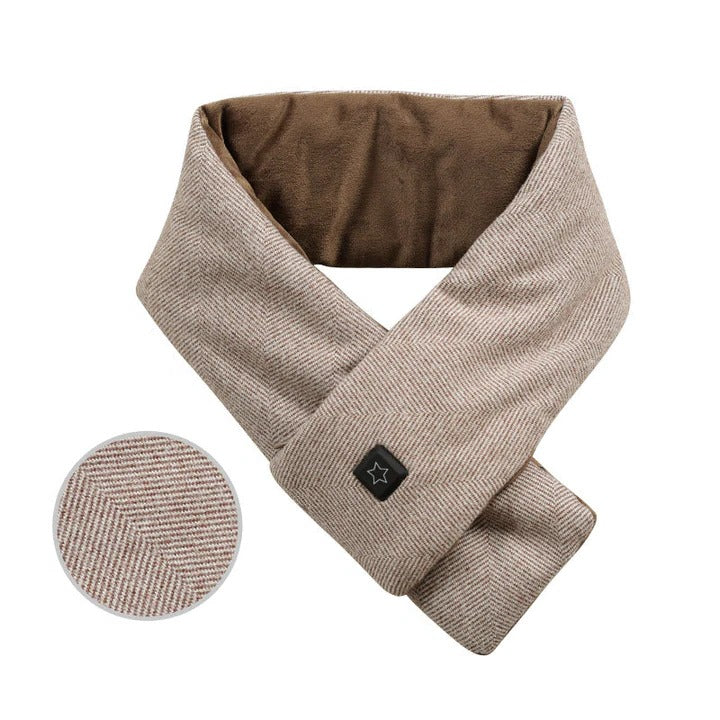 Hendrano™ Heated Neck Scarf with 3 Heat Settings and USB Power