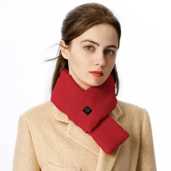 Hendrano™ Heated Neck Scarf with 3 Heat Settings and USB Power