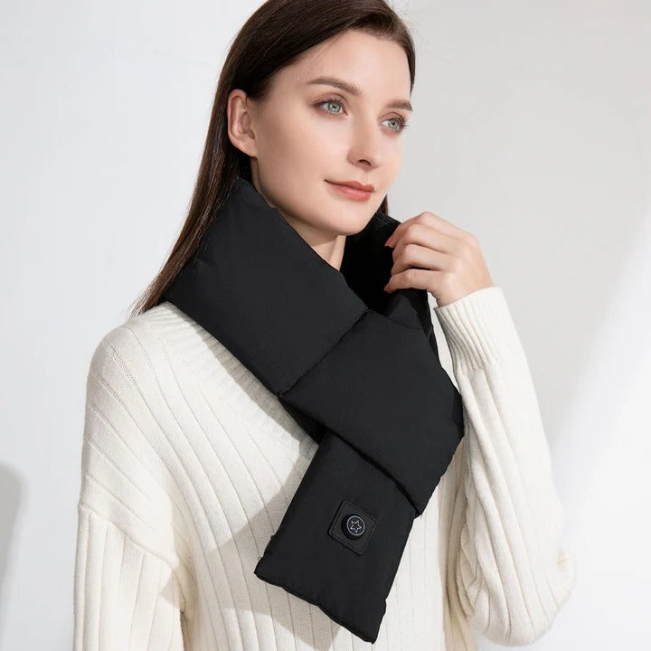 Hendrano™ Heated Neck Scarf with 3 Heat Settings and USB Power