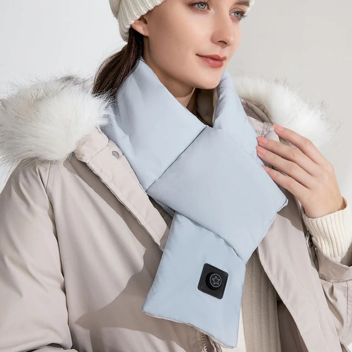 Hendrano™ Heated Neck Scarf with 3 Heat Settings and USB Power