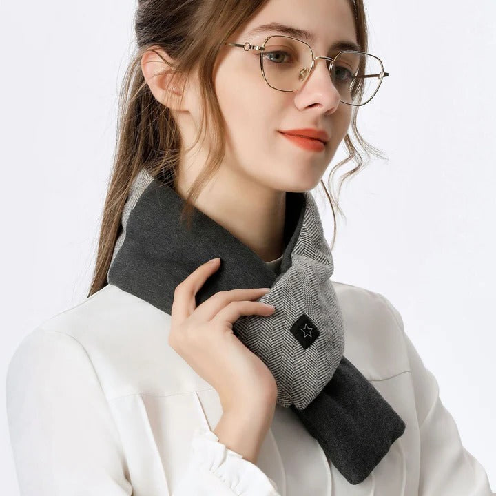 Hendrano™ Heated Neck Scarf with 3 Heat Settings and USB Power
